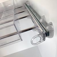 Plus - Schrankeinsatz 4J  - transparent - Aluminium glänzend - Polycarbonat transparent 3